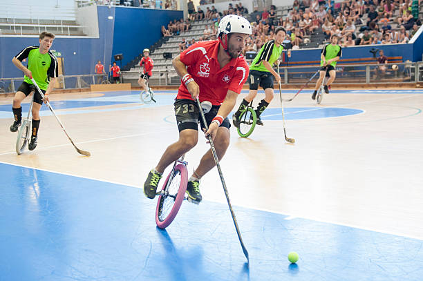 Unicycle Hockey