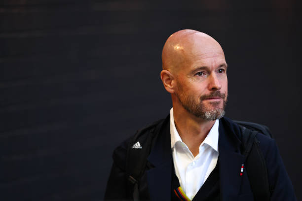 Coach Erik Ten Hag talked to the press today