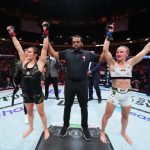 The second match between Valentina Shevchenko and Alexa Grasso was controversially ruled a draw