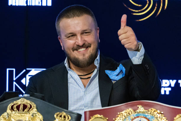 Oleksandr Usyk's promoter, Alex Krassyuk