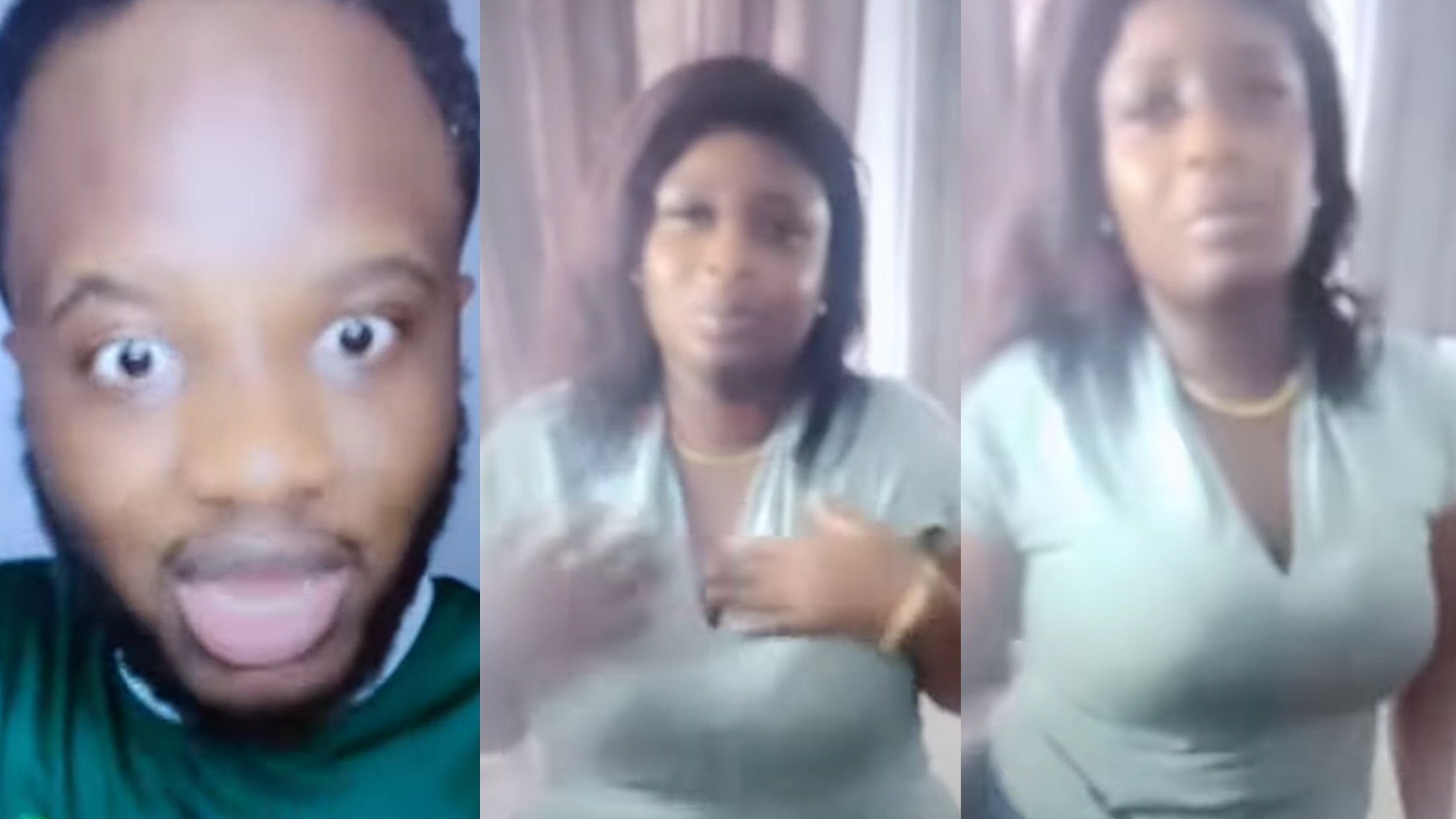 “The brotherhood is disappointed in you” Nigerian men express displeasure as video of a man resisting seduction in a hotel room goes viral (Video)